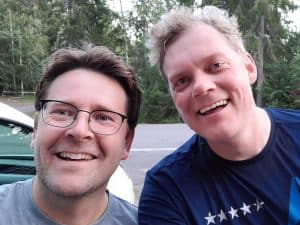 Peter Lyby og Thomas Johansen